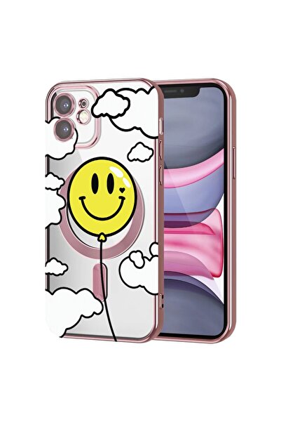 bestcase Πολυτελής Θήκη MagSafe, Συμβατή με Apple iPhone 12, Σχέδιο Μπαλόνι Χ...