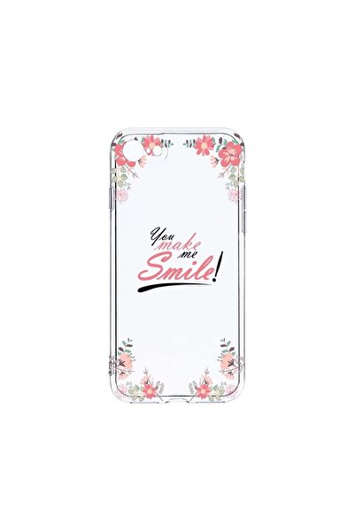 bestcase Husa Clear Silicon 2MM, Compatibila Cu Apple iPhone SE 2, Make Me Sm...