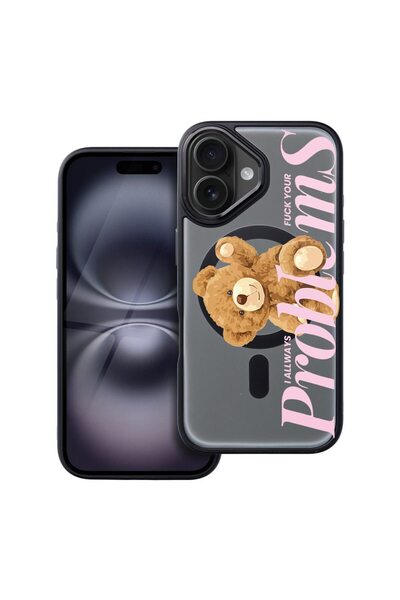 bestcase Θήκη συμβατή με Apple iPhone 16 με σχέδιο αρκουδάκι - Οι προβλήματά ...