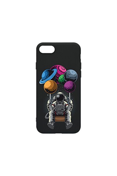 bestcase Husa SLIM SIlicon 0.8MM, Compatibila Cu Apple iPhone 8 Plus, Astrona...