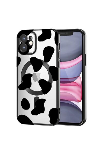 bestcase Πολυτελής Θήκη MagSafe, Συμβατή με Apple iPhone 11, Μαύρο Αστικό Στυ...