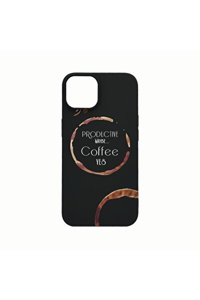 bestcase Силиконов калъф, съвместим с Apple iPhone 14, Кафяв, Устойчив на изн...