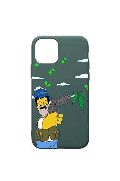 bestcase Husa Premium Silicon Compatibila Cu Apple iPhone 11, Narcos The Simp...