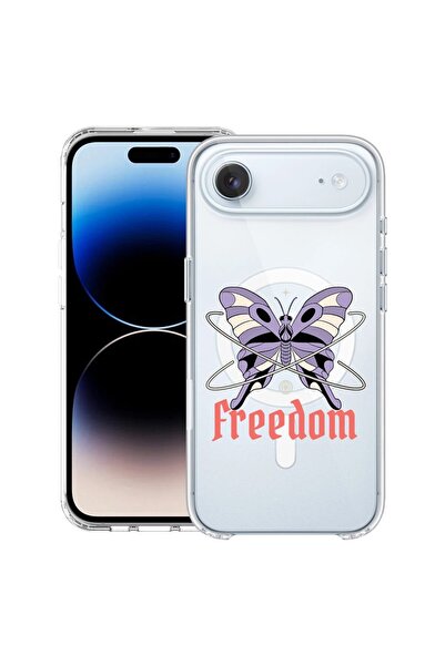bestcase Husă pentru Apple iPhone 17 Air cu Design Freedom - Fluture, Mag Ant...