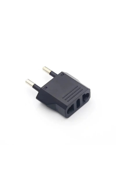 Choice17 4.8MM 1pc Black 1-50pcs EU plug adapter CN AU JP us to EU plug adapt...