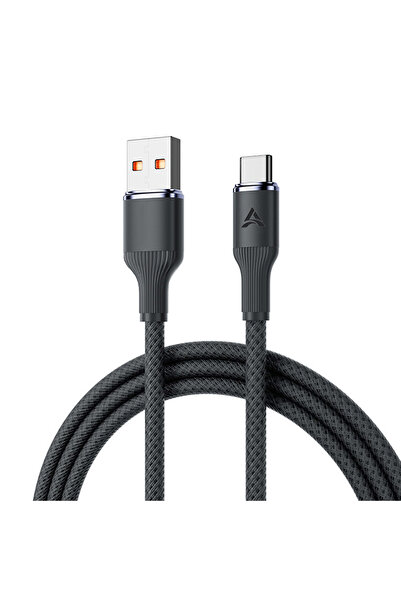 choice2 كابل بيانات وشحن سريع USB A إلى Type C بقوة 120 واط من 3M باللون الأس...