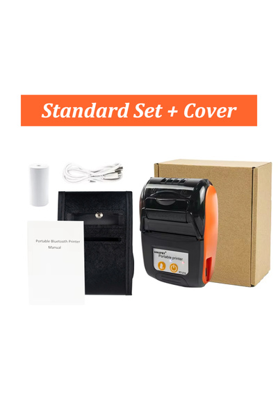 Choice4 Case Set GOOJPRT 58mm Mini Thermal Receipt Printer Portable Inkless B...