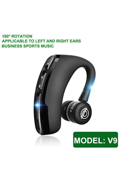 Choice1 سماعة رأس لاسلكية V9-Black جديدة من طراز V8/V9 للأعمال، ستيريو عالية ...
