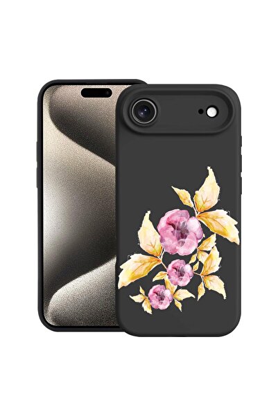 bestcase Husă pentru Apple iPhone 17 Air cu Design Flori Pastel, Silicon Prem...