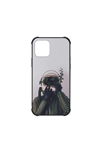 bestcase Θήκη MaxSafe Glassy, Συμβατή με Apple iPhone 12, Σχέδιο Αστροναύτη, ...