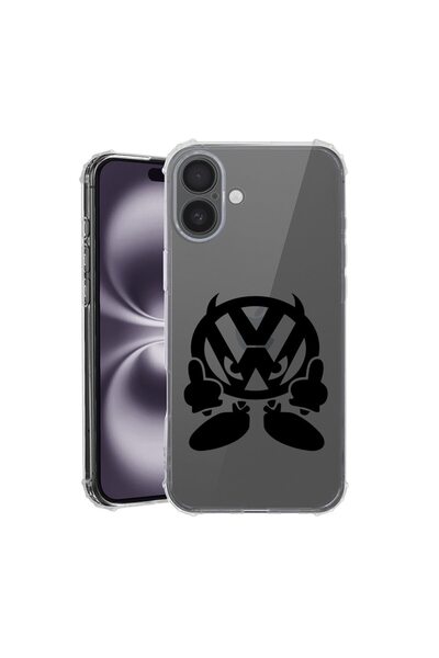 bestcase Case for Apple iPhone 16 Plus, Anti Shock 1.5MM, VW Devil, Shock Res...