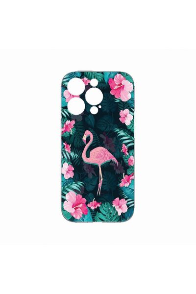 bestcase Θήκη, Συμβατή με Apple iPhone 14 Pro Max, Φλαμίνγκο, Ανθεκτική στη φ...