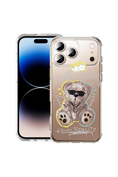 bestcase Θήκη για Apple iPhone 17 Pro Max με Σχέδιο Αρκουδάκι Keep Away, Αντι...