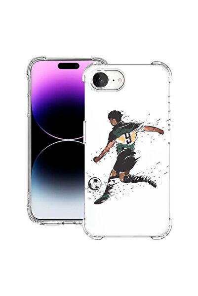 bestcase Θήκη για Apple iPhone 16e, Αντικραδασμική 1.5MM, Ποδόσφαιρο, Προστασ...