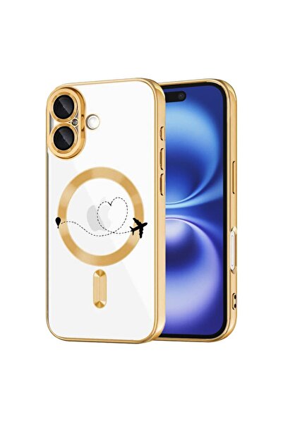 bestcase Πολυτελής Θήκη MagSafe, Συμβατή με Apple iPhone 16, Σχέδιο  "Ταξίδι ...