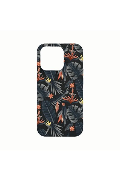 bestcase Husa Silicon, Compatibila Cu Apple iPhone 14 Pro Max, Tropical, rezi...