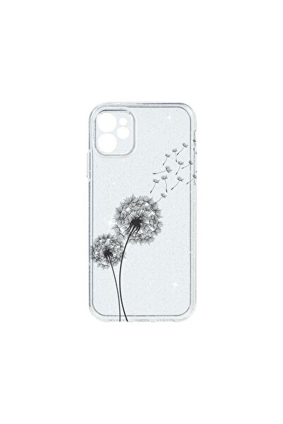 bestcase Θήκη Crystal Glitter 2MM, Συμβατή με Apple iPhone 11, Πικραλίδα, Αντ...