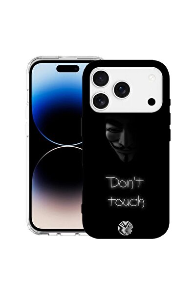 bestcase Husă pentru Apple iPhone 17 Pro cu Design „Nu-mi atinge telefonul”, ...