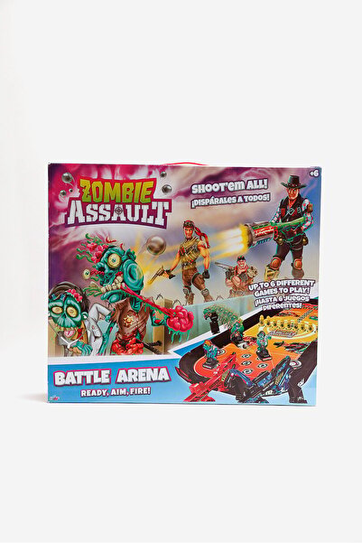 Kidz World Zombie Assault Battle Arena 39.5 H x 45 L x 7 W cm, Blue Combo
