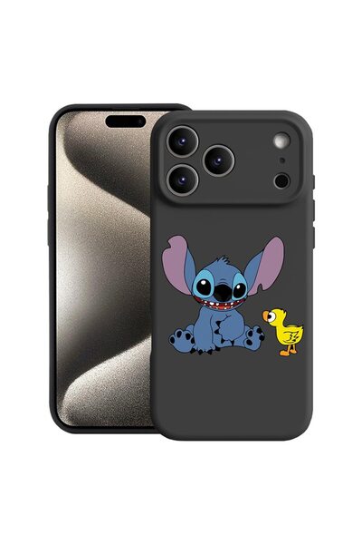 bestcase Husă pentru Apple iPhone 17 Pro cu design Lilo, Silicon premium, Mic...
