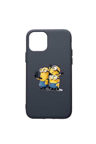 bestcase Θήκη Σιλικόνης Premium Συμβατή με Apple iPhone 12 Mini, Μίνιονς, με ...