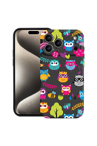 bestcase Husă pentru Apple iPhone 17 Pro cu design Bufniță, Silicon Premium, ...