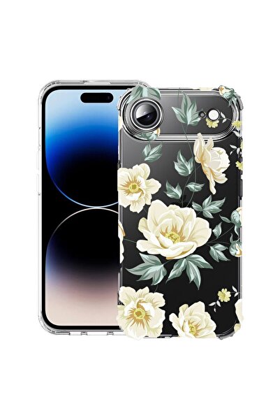 bestcase Θήκη για Apple iPhone 17 Air με σχέδιο λουλουδιών, Αντικραδασμική, Ε...