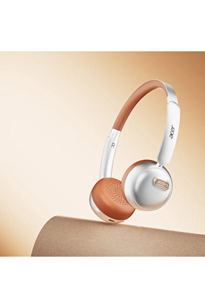 Choice Silver Acer OHW111 Bluetooth Headphones INS Retro Style Over Ear Wirel...