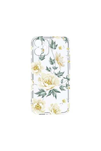 bestcase Διαφανής Θήκη Σιλικόνης 2MM, Συμβατή με Apple iPhone 11, Λουλούδια, ...