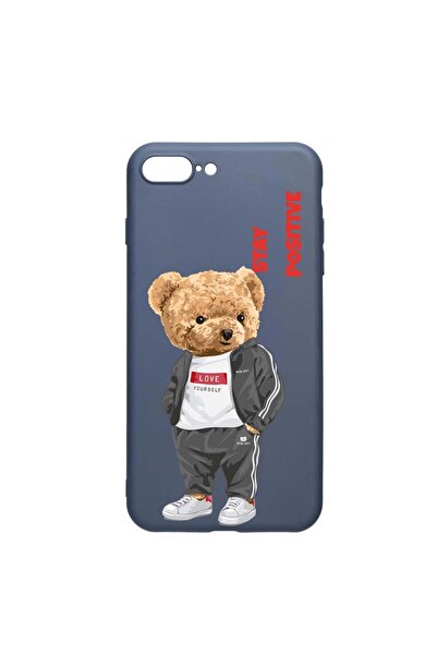 bestcase Husa Silicon, Compatibila Cu Apple iPhone 8 Plus / 7 Plus, Stay Posi...