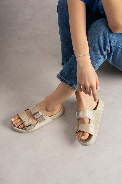 pasyone Gold Women's Daily Comfortable Stylish Slippers