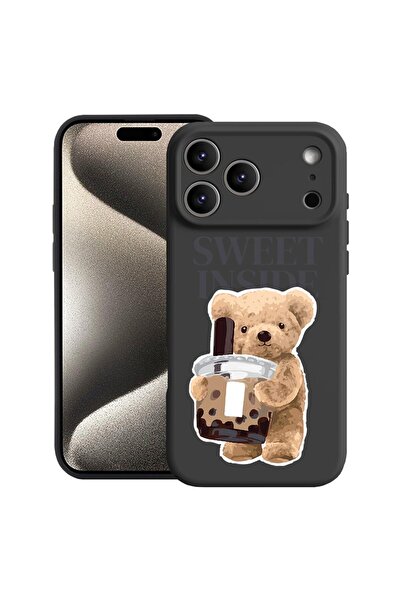 bestcase Husă pentru Apple iPhone 17 Pro Max cu design Teddy Bear Sweet Insid...