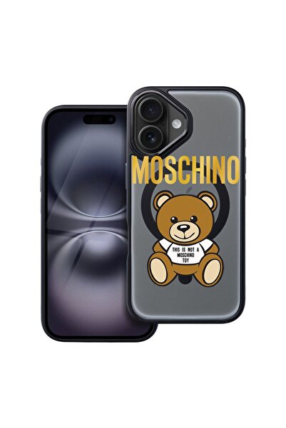 bestcase Θήκη Συμβατή με Apple iPhone 16 με Σχέδιο  "Δεν είναι αρκούδα Moschi...
