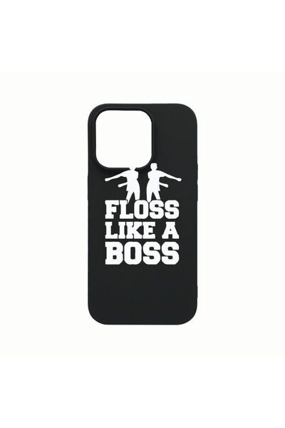 bestcase Husa Silicon, Compatibila cu Apple iPhone 14 Pro Max, Floss Like A B...