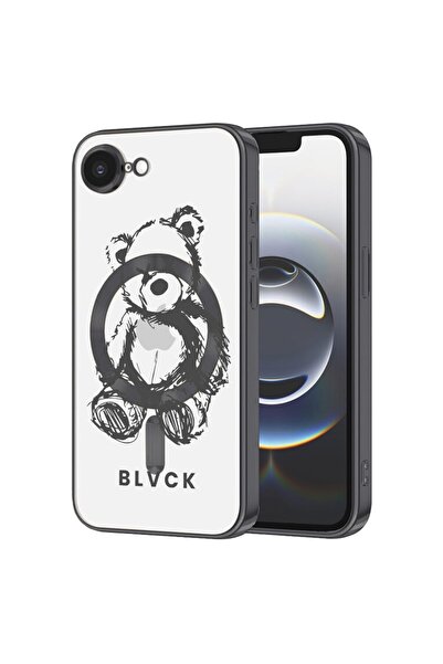 bestcase Husa Luxury MagSafe, Συμβατό με Apple iPhone 16e, Teddy BLVCK, Εξαιρ...