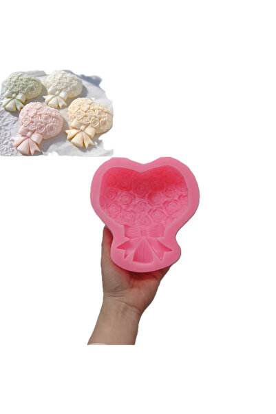 MILMATT Καλούπι σιλικόνης, Milmatt, ανθοδέσμη τριαντάφυλλων 2D, διαστάσεις 14...