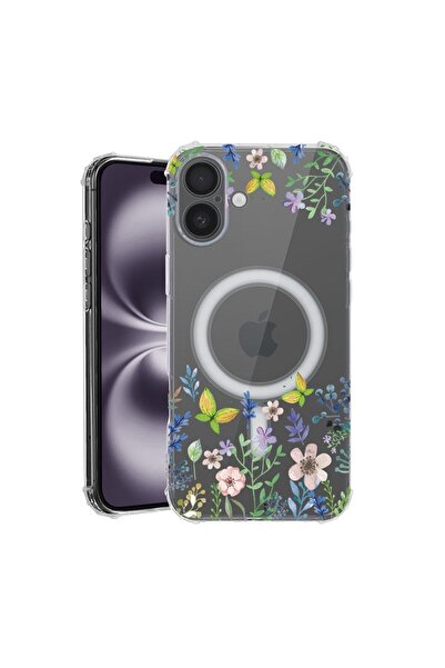 bestcase Husa pentru Apple iPhone 16 Plus, MagSafe Anti Shock, Butterfly Flow...