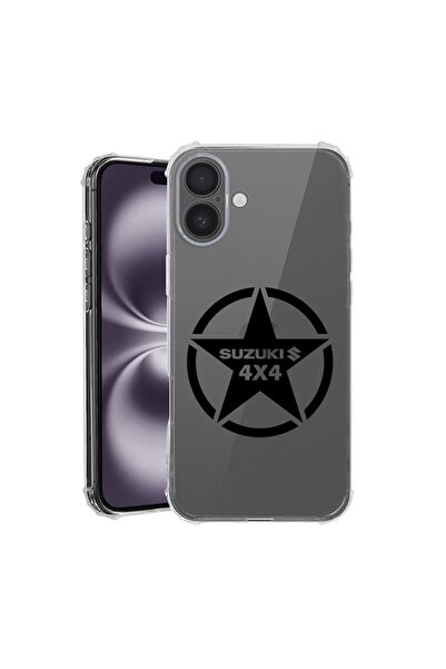 bestcase Θήκη για Apple iPhone 16, Αντικραδασμική 1.5MM, Suzuki 4x4, Αντοχή σ...