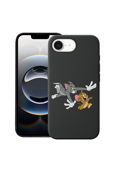 bestcase Husă pentru Apple iPhone 16e, Silicon Premium Subțire 1.2MM, Tom și ...