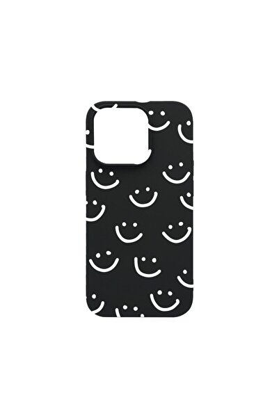 bestcase Husa SLIM SIlicon 0.8MM, Compatibila Cu Apple iPhone 14 Pro, Smile, ...