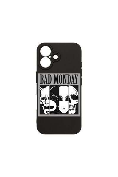 bestcase Θήκη για Apple iPhone 16, Λεπτή Premium Σιλικόνη 1.2MM, Bad Monday, ...