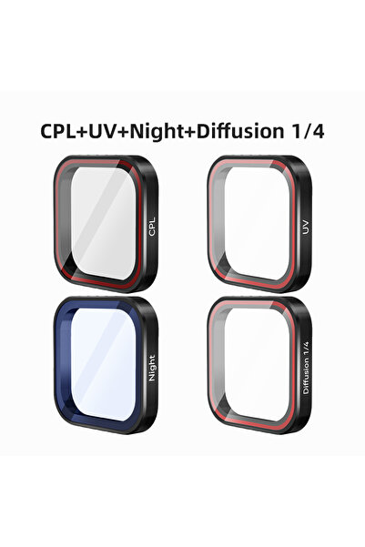 Choice4 4PCS-C XFJI CPL ND8 ND16 ND32 UV Diffusion 1/4 Quick Release Lens Fil...