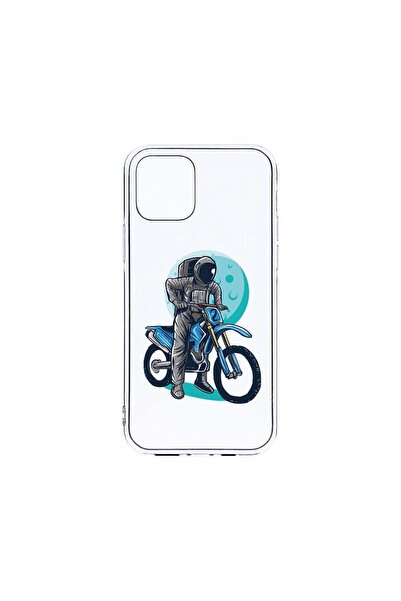 bestcase Husa Clear Silicon 2MM, Compatibila Cu Apple iPhone 12 Pro, Astronau...