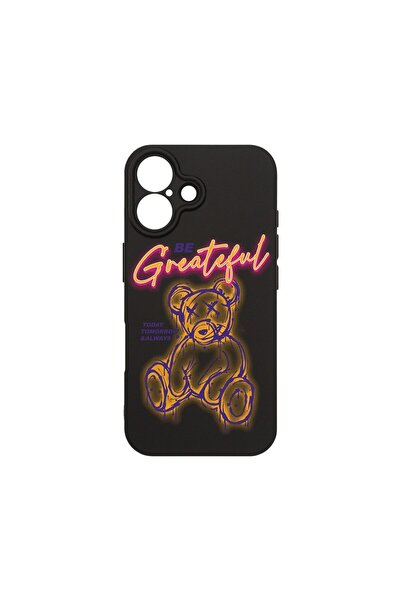 bestcase Θήκη για Apple iPhone 16 Plus, Λεπτή Premium Σιλικόνη 1.2MM, Αρκουδά...