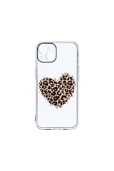 bestcase Διαφανής Θήκη Σιλικόνης 2MM, Συμβατή με Apple iPhone 13 Mini, Σχέδιο...