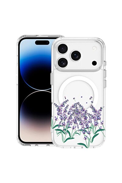 bestcase Husa pentru Apple iPhone 17 Pro Max cu Design Lavender, Mag Anti Sho...