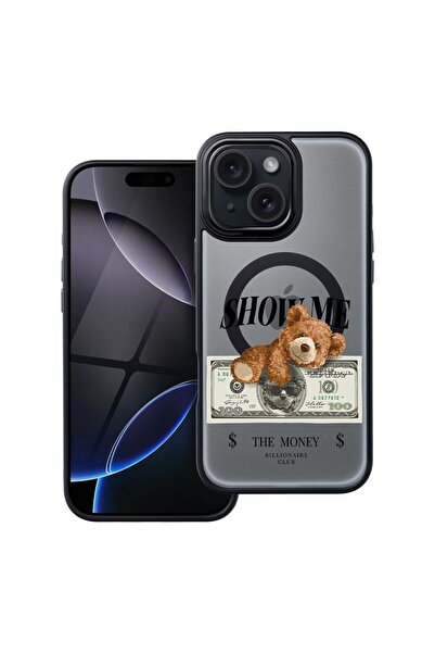 bestcase Θήκη Συμβατή με Apple iPhone 14 με Σχέδιο Αρκουδάκι  "Δείξε μου τα χ...