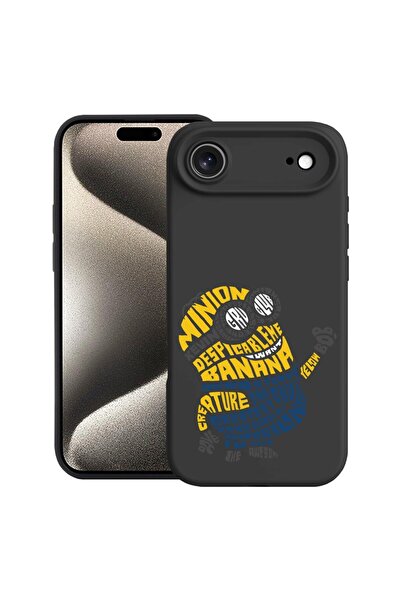 bestcase Калъф за Apple iPhone 17 Air с дизайн Калиграфия Миньон, Премиум сил...