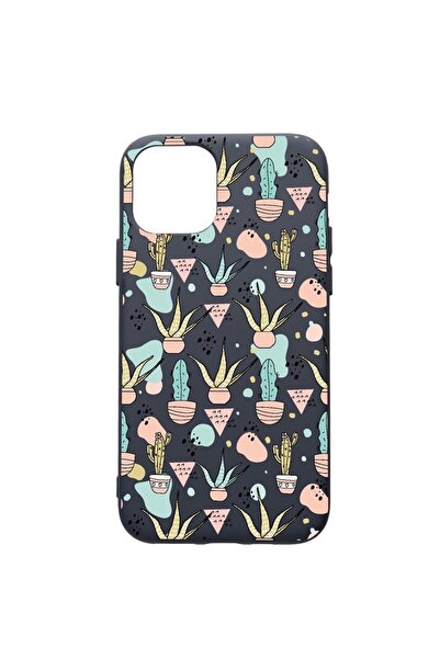 bestcase Θήκη Σιλικόνης Premium Συμβατή με Apple iPhone 12 Mini, Κάκτος, με υ...