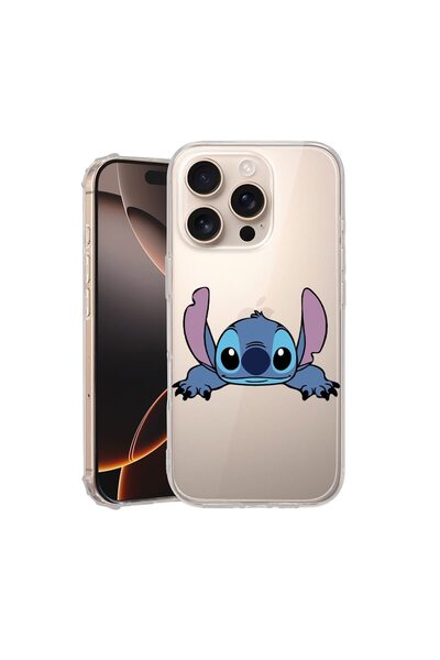 bestcase Husa pentru Apple iPhone 16 Pro Max, Anti Shock 1.5MM, Stitch, Rezis...